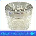 crystal smokeless ashtrays, table top ashtrays with clamp , stainless steel cigar ashtrays crystal ashtray